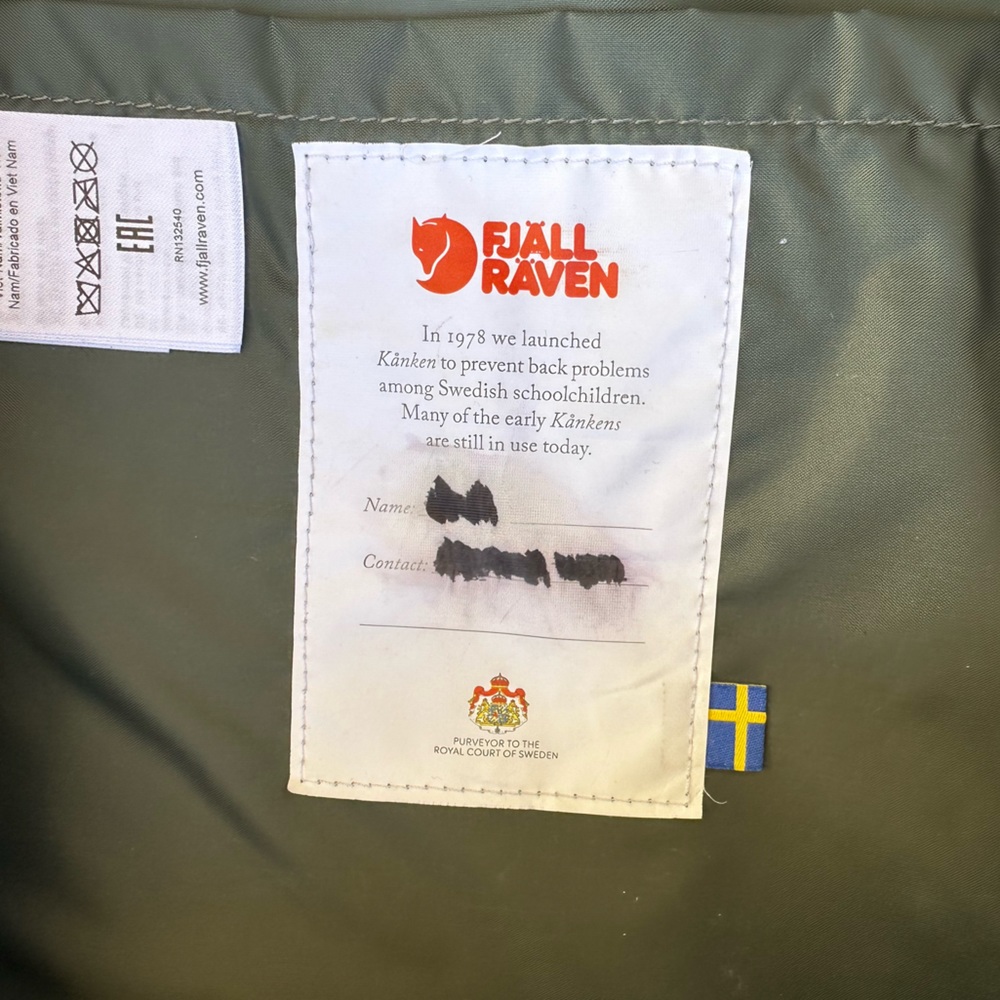 Fjallraven Kanken Laptop Bag 17” in Forest Green - Picture 5 of 13
